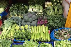 秋季蔬菜大量上市供应充足，丰收的季节，满足的餐桌