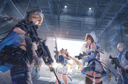 射击少女，战场上的璀璨星尘