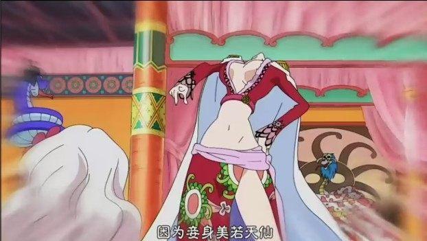 海贼王中的女帝波雅·汉库克，力量与魅力的化身