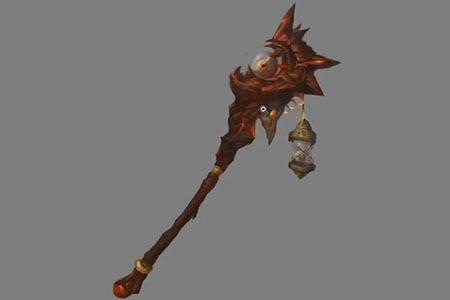 角斗士的战斗法杖，古代竞技场中的致命武器