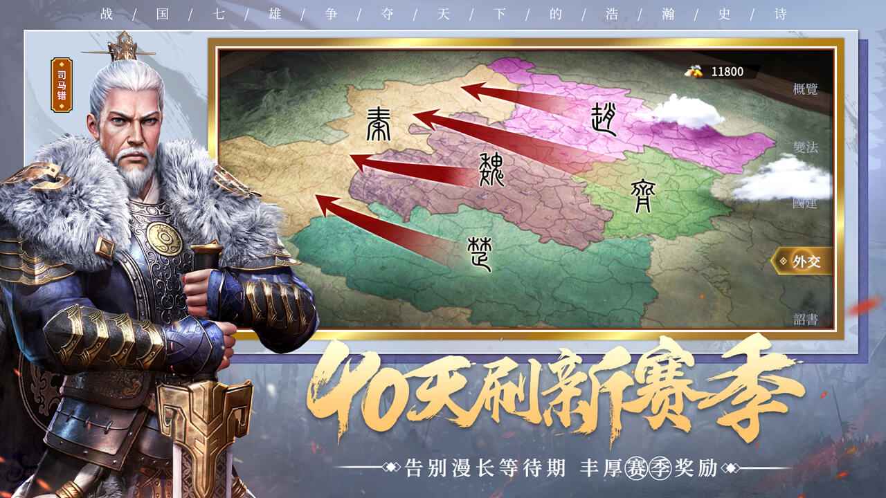 七雄纷争：战国时代各国生存智慧与历史影响全解析